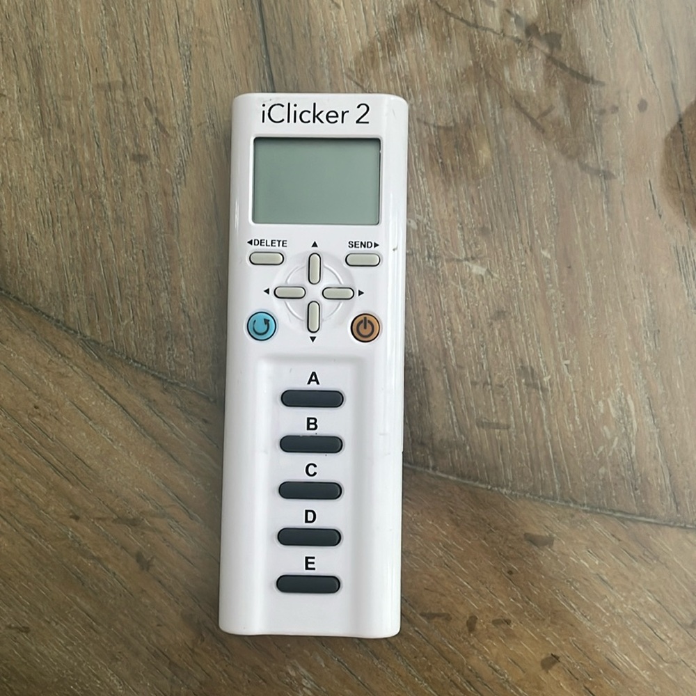 Iclicker 2 Remote